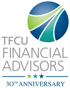 TFCU Financial Advisors 3oth Anniversary Logo