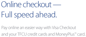 TFU Visa Checkout Carousel Text